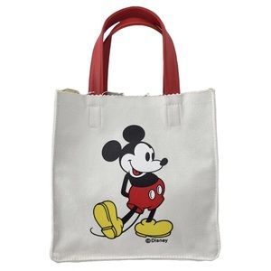 Disney Mickey Tote Topdressing Bag Handbag Small Canvas